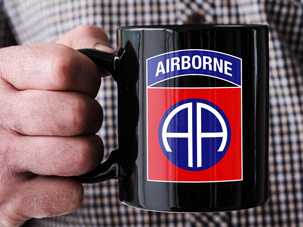 82nd ABN Mug, 82nd Airborne Infantry Division, Army Coffee Cup, Gift Mug, Soldier Gift, Unit Mug, Army Veteran, ETS Gift, PCS Gifts, NCO Gift, 82 Cup, Bestselling Mugs, Dad Gift, Coffee Cup, Military Mug, Unit Insignia, Fort Bragg, Fort Liberty