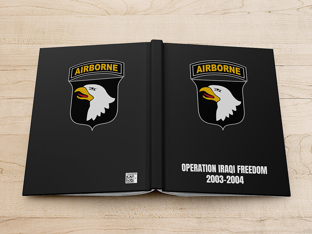 Custom 101st Airborne Notebook, Personalized 101st Gift, Air Assault Gift, Fort Campbell Gifts, Army Stationery, Soldier Gift for Army Retirement Journal for NCO Veteran Infantry  Note book Promotion gift, personalized gifts for soldier at Fort Cambell