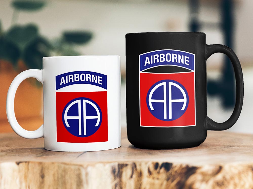 82nd ABN Mug, 82nd Airborne Infantry Division, Army Coffee Cup, Gift Mug, Soldier Gift, Unit Mug, Army Veteran, ETS Gift, PCS Gifts, NCO Gift, 82 Cup, Bestselling Mugs, Dad Gift, Coffee Cup, Military Mug, Unit Insignia, Fort Bragg, Fort Liberty