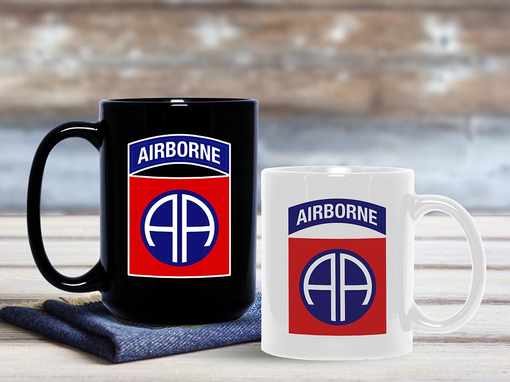 82nd ABN Mug, 82nd Airborne Infantry Division, Army Coffee Cup, Gift Mug, Soldier Gift, Unit Mug, Army Veteran, ETS Gift, PCS Gifts, NCO Gift, 82 Cup, Bestselling Mugs, Dad Gift, Coffee Cup, Military Mug, Unit Insignia, Fort Bragg, Fort Liberty